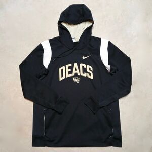 Nike Wake Forest Demon Deacons On-Field Hoodie Size XL Therma-Fit Pullover